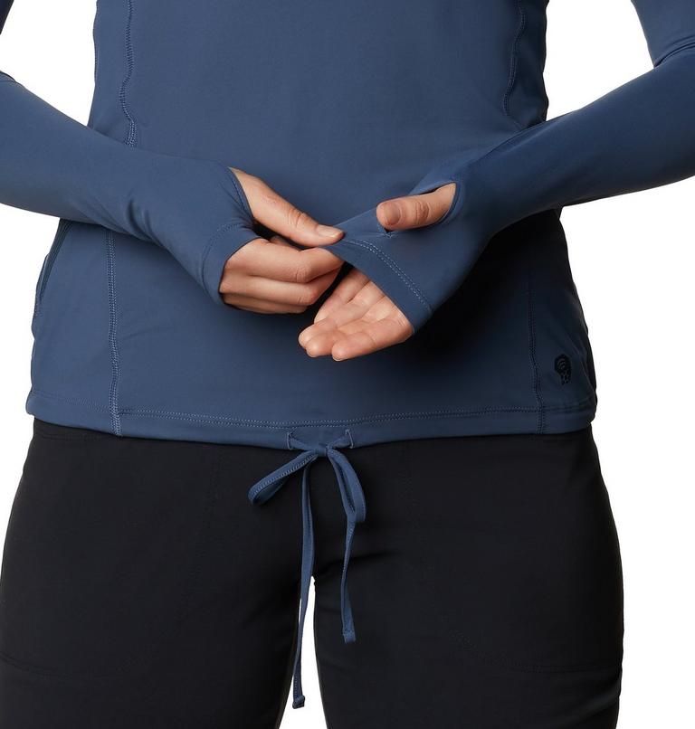 Chandail &agrave; capuchon manches longues Crater Lake, Color: Zinc, image 6