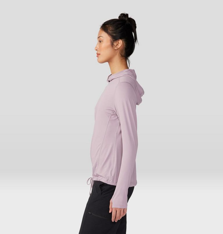 Women's Crater Lake Long Sleeve Hoody, Color: Daze, image 3