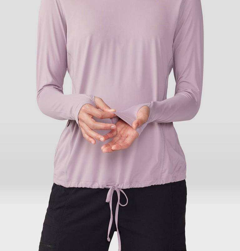 Women's Crater Lake Long Sleeve Hoody, Color: Daze, image 5