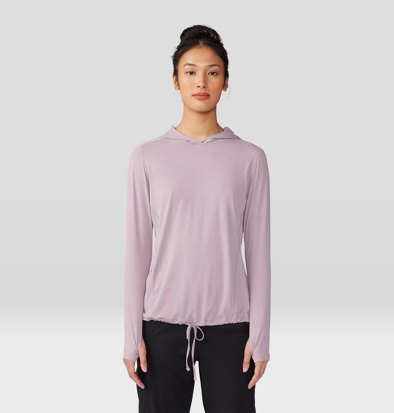 Women's Crater Lake Long Sleeve Hoody, Color: Daze, image 1