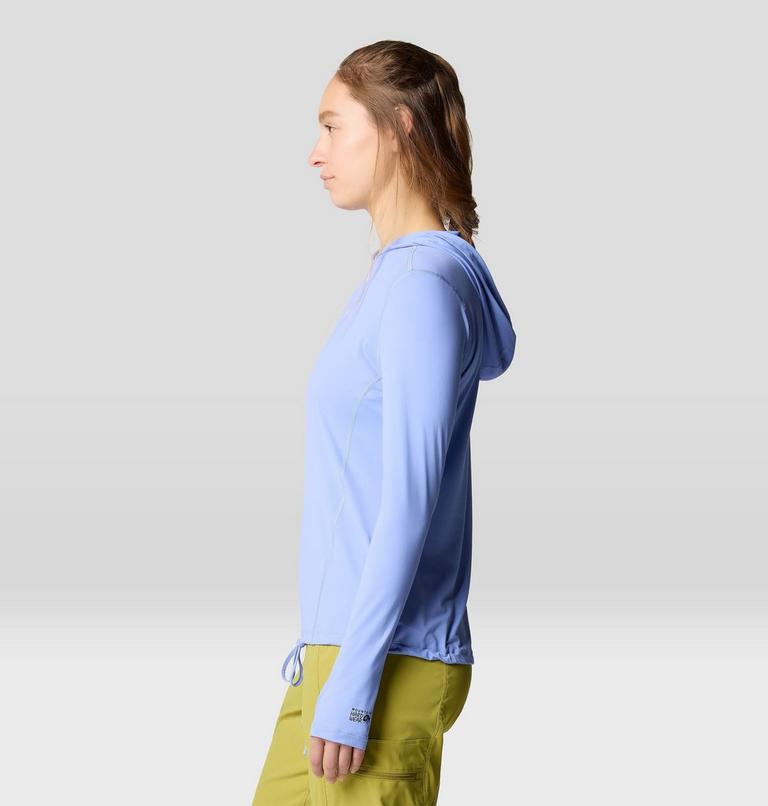 Chandail &agrave; capuchon manches longues Crater Lake, Color: Light Illusion, image 4