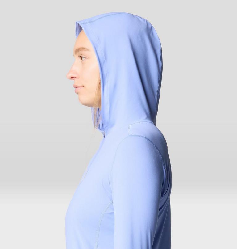 Chandail &agrave; capuchon manches longues Crater Lake, Color: Light Illusion, image 6