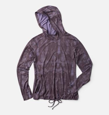 Women's Crater Lake Long Sleeve Hoody, Color: Purple Sage Shadowdye XS Print, image 10