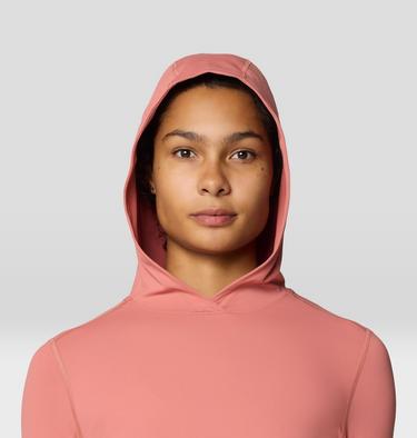 Women's Crater Lake Long Sleeve Hoody, Color: Fleurs, image 4