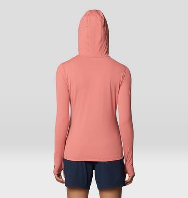Women's Crater Lake Long Sleeve Hoody, Color: Fleurs, image 2