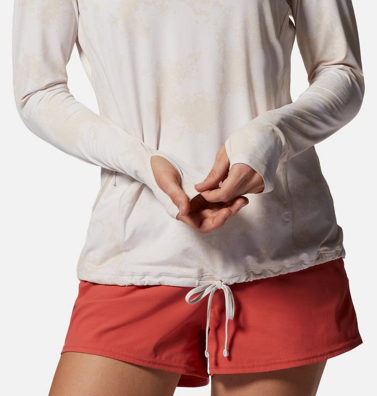 Chandail &agrave; capuchon manches longues Crater Lake, Color: White Sprite Scattered Dye Print, image 5