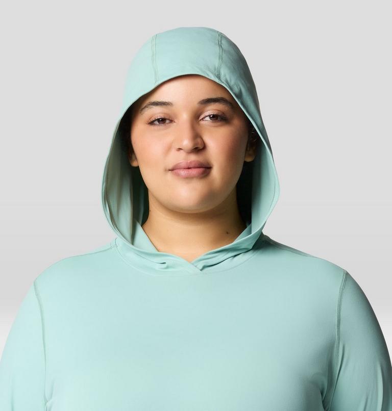 Chandail &agrave; capuchon ML Crater Lake, Color: Icy Teal, image 5