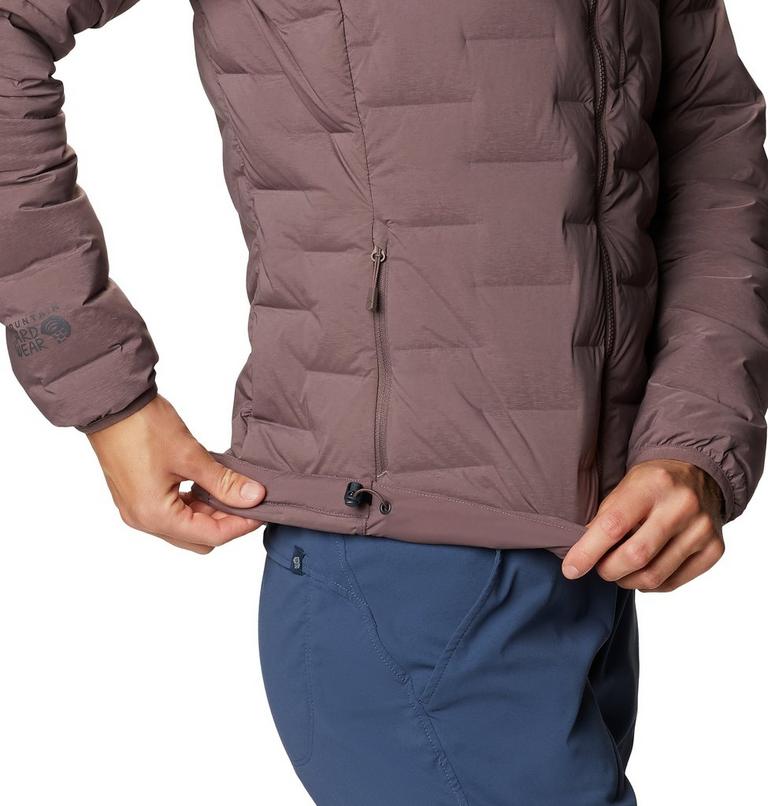 Women's Super/DS Stretchdown Hooded Jacket, Color: Warm Ash, image 5