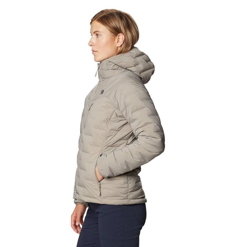 Women's Super/DS Stretchdown Hooded Jacket, Color: Dunes, image 3