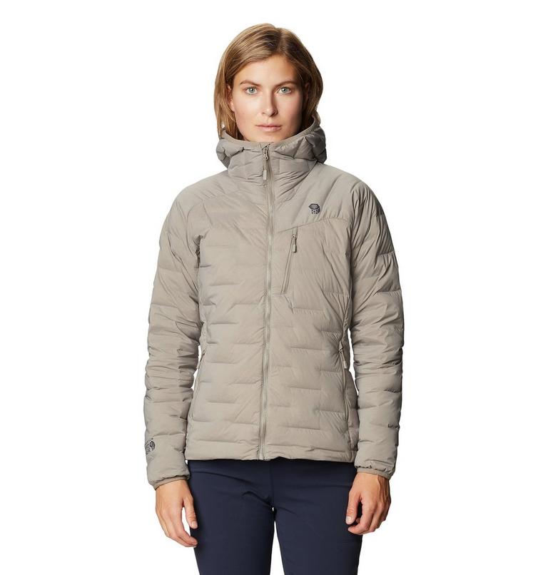Women's Super/DS Stretchdown Hooded Jacket, Color: Dunes, image 1