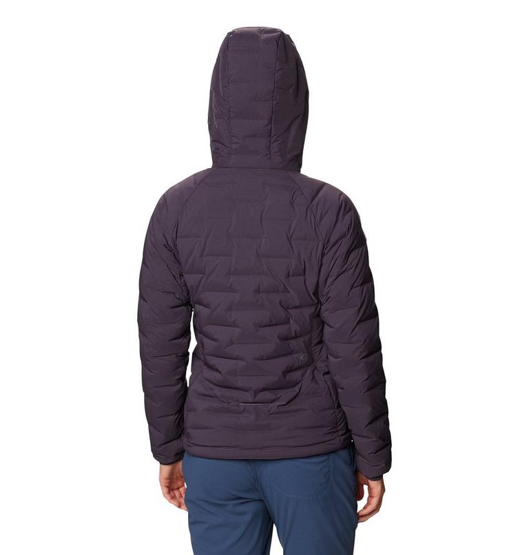Women's Super/DS Stretchdown Hooded Jacket, Color: Blurple, image 2