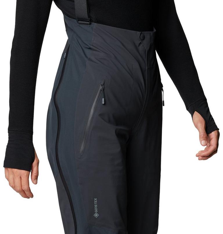 Women's High Exposure Gore-Tex C-Knit Bib, Color: Dark Storm, image 4