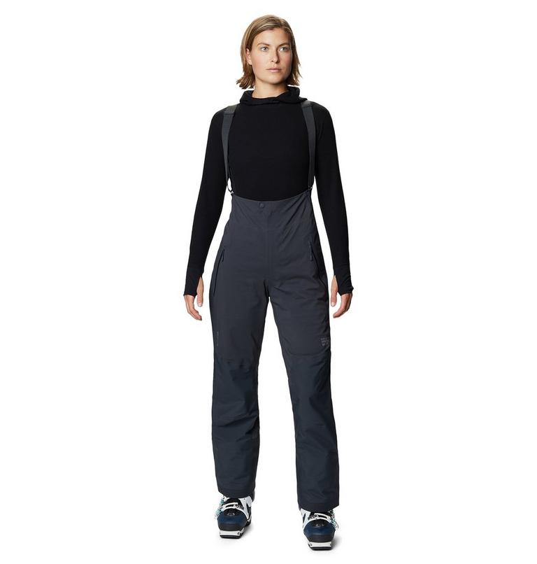Women's High Exposure Gore-Tex C-Knit Bib, Color: Dark Storm, image 1