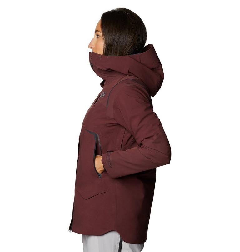 Women's Boundary Line Gore-Tex® Insulated Jacket, Color: Washed Raisin, image 3