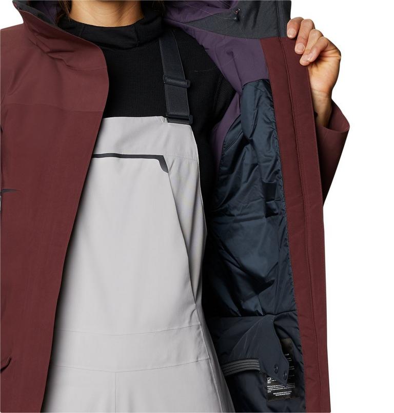 Women's Boundary Line Gore-Tex® Insulated Jacket, Color: Washed Raisin, image 7