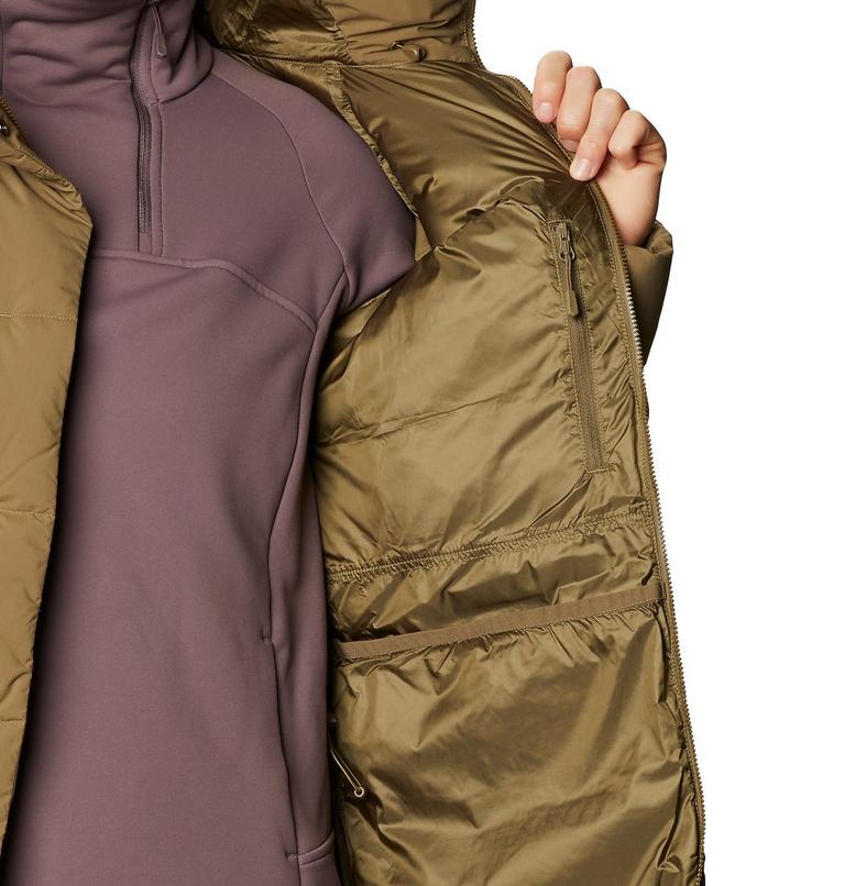 Women's Glacial Storm Parka, Color: Raw Clay, image 6
