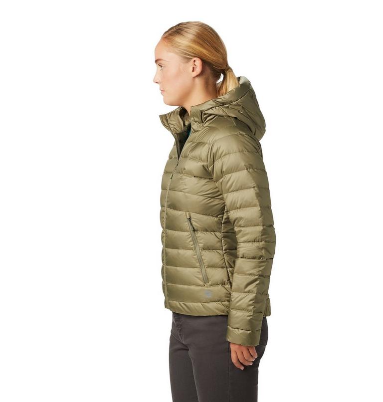 Manteau à capuchon Rhea Ridge Femme, Color: Light Army, image 4