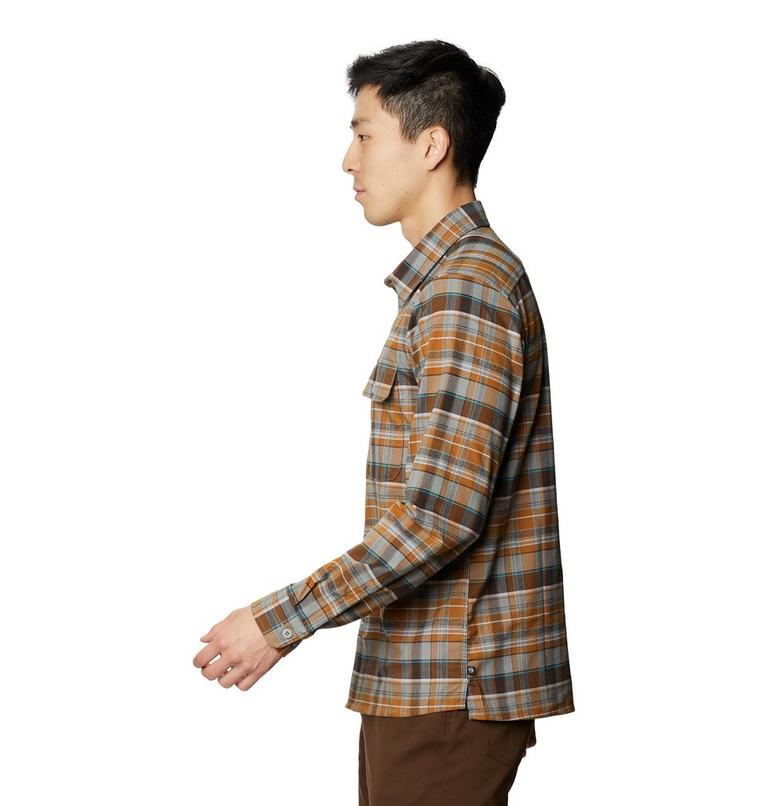 Voyager One Long Sleeve Shirt | 339 | XL, Color: Wet Stone, image 3