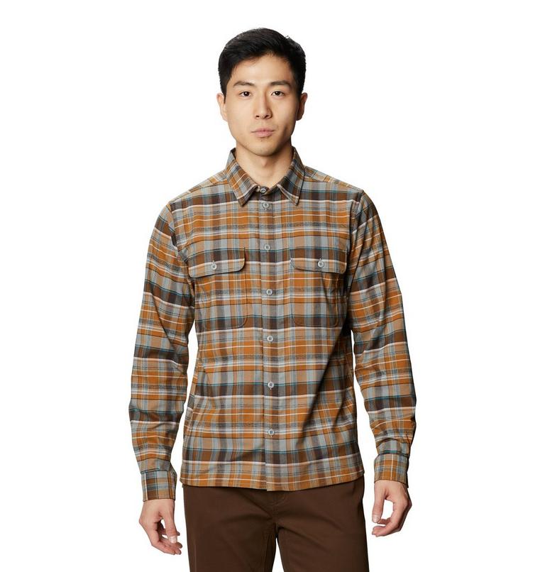 Voyager One Long Sleeve Shirt | 339 | XL, Color: Wet Stone, image 1
