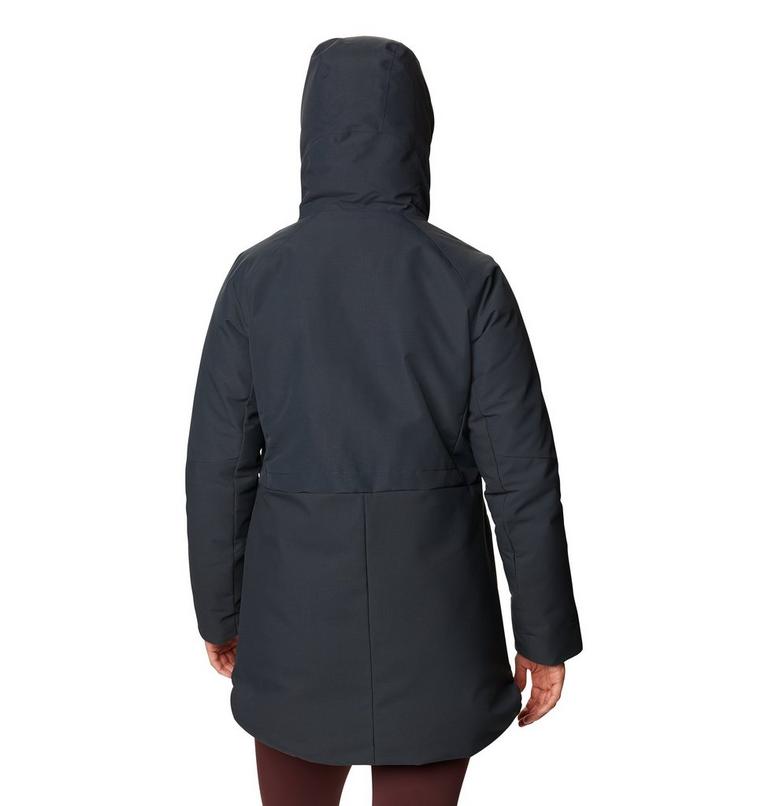Women's Summit Shadow Down Parka, Color: Dark Storm, image 2