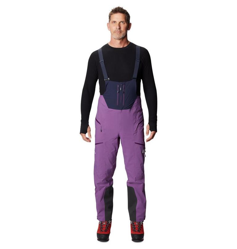 Men's Exposure/2 Gore-Tex Pro Bib, Color: Cosmos Purple, image 1