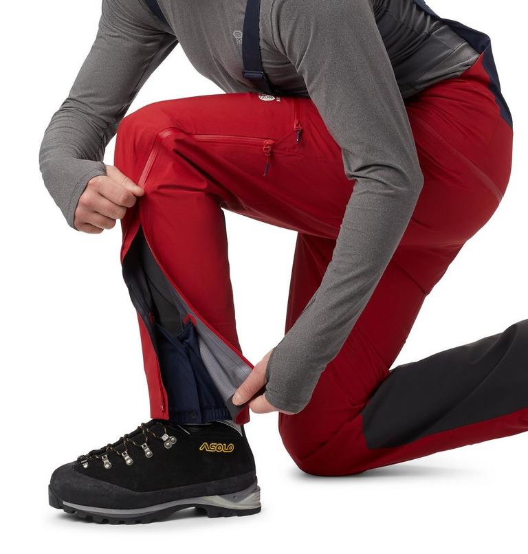 Men's Exposure/2 Gore-Tex Pro Bib, Color: Dark Brick, image 5