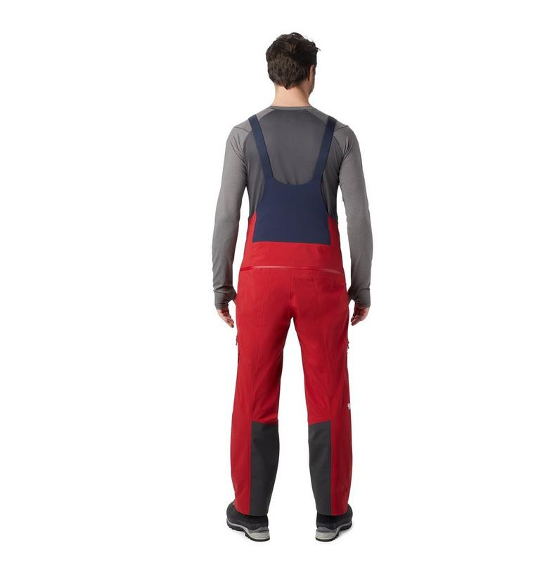 Men's Exposure/2 Gore-Tex Pro Bib, Color: Dark Brick, image 2