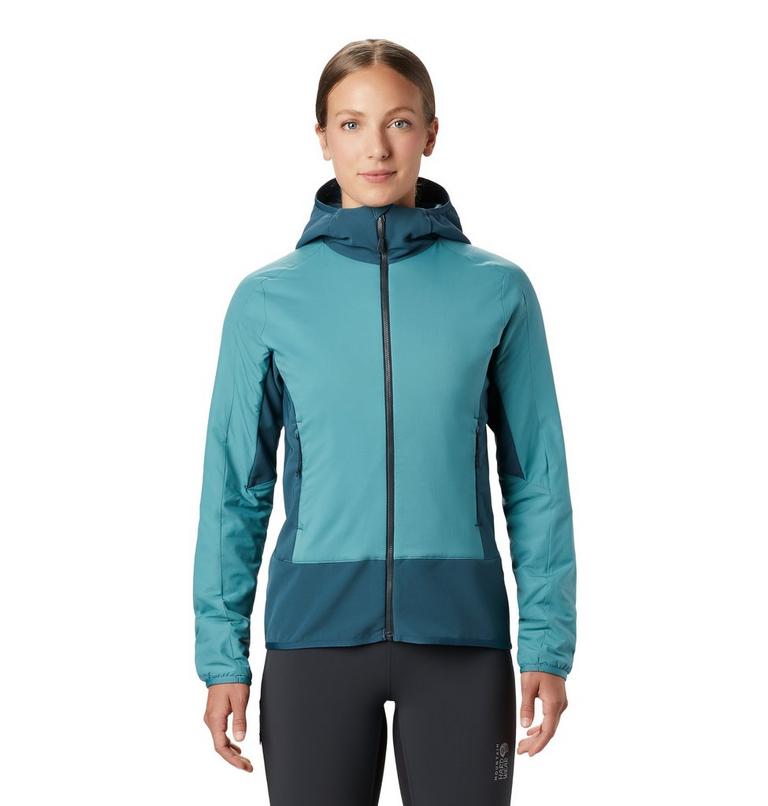 Kor Strata Climb Hoody | 447 | XS, Color: Washed Turq, image 1