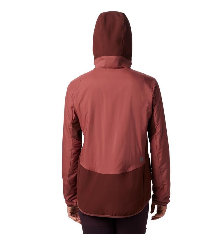 Women's Kor Strata Climb Hoody, Color: Washed Rock, image 2