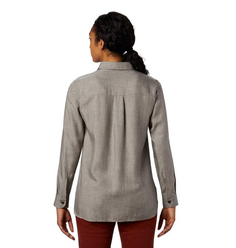 Women's Willow Spring Long Sleeve Shirt, Color: Manta Grey, image 2
