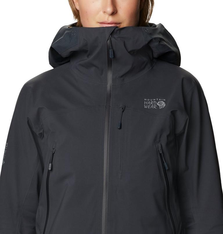 Manteau High Exposure Gore-Tex C-Knit Femme, Color: Dark Storm, image 4