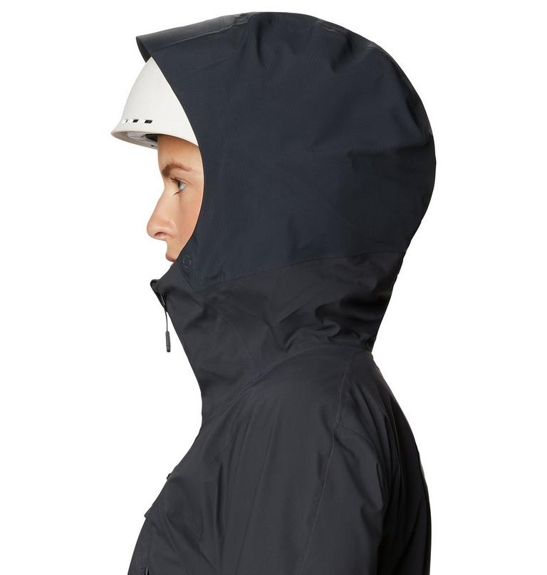 Manteau High Exposure Gore-Tex C-Knit Femme, Color: Dark Storm, image 5
