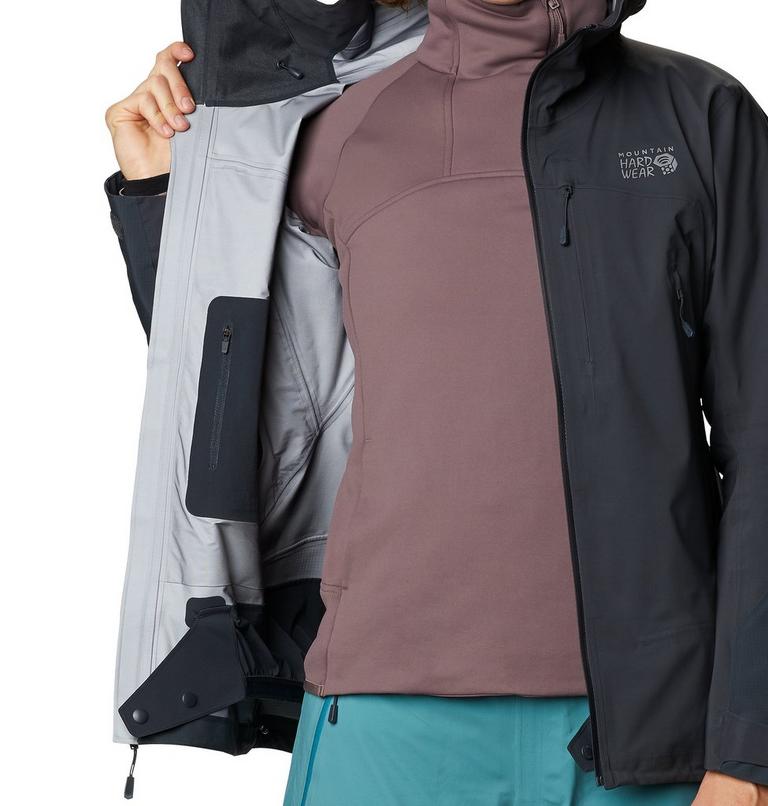 Manteau High Exposure Gore-Tex C-Knit Femme, Color: Dark Storm, image 9