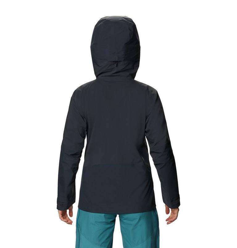 Manteau High Exposure Gore-Tex C-Knit Femme, Color: Dark Storm, image 2