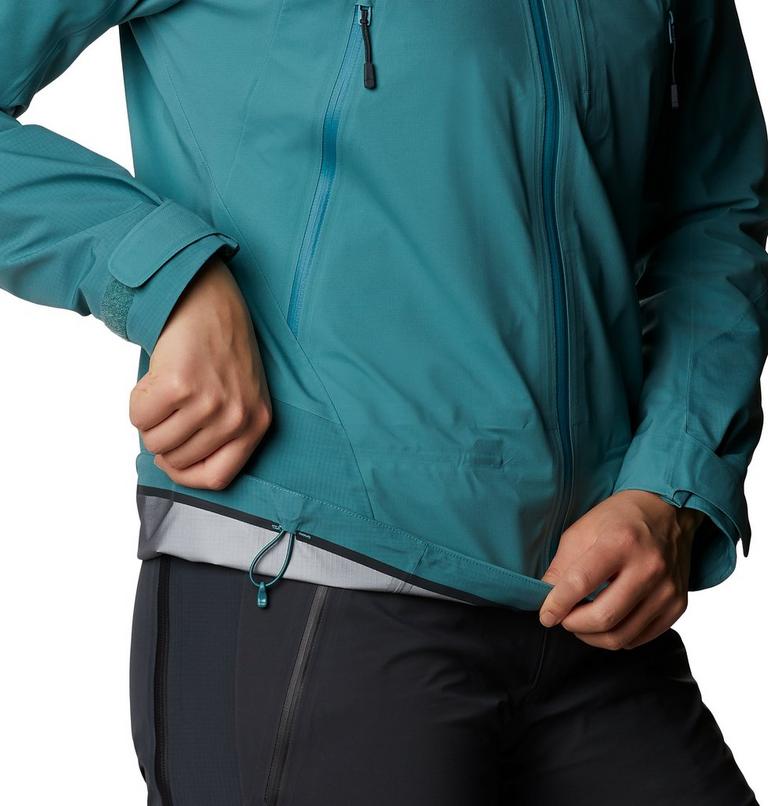Women's High Exposure Gore-Tex C-Knit Jacket, Color: Washed Turq, image 7