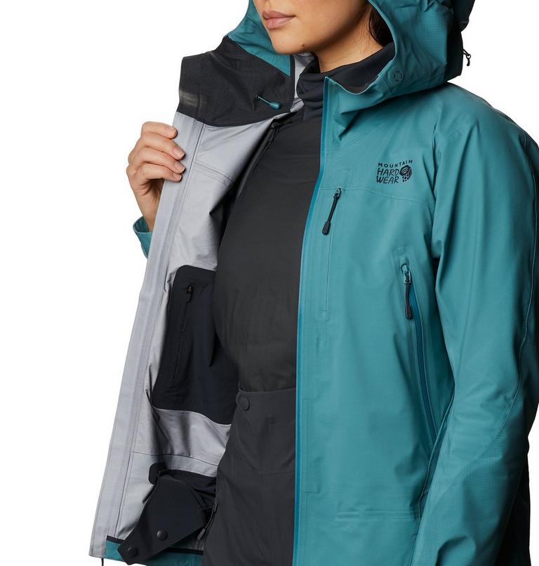 Women's High Exposure Gore-Tex C-Knit Jacket, Color: Washed Turq, image 8