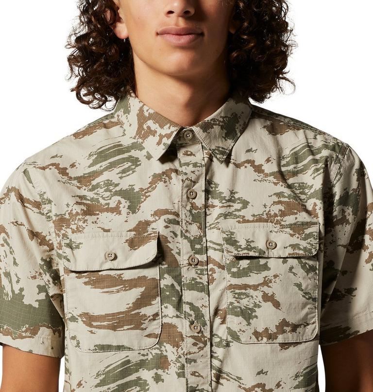 Chemise à manches courtes J Tree Homme, Color: Sandblast Crag Camo Print, image 4