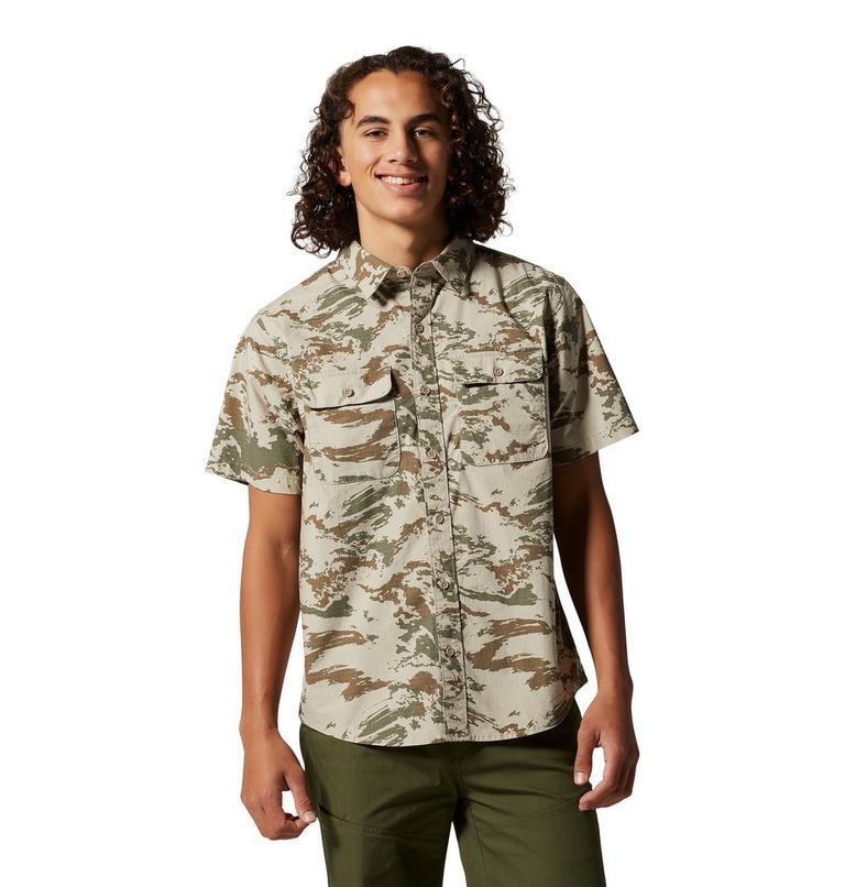 Chemise à manches courtes J Tree Homme, Color: Sandblast Crag Camo Print, image 1