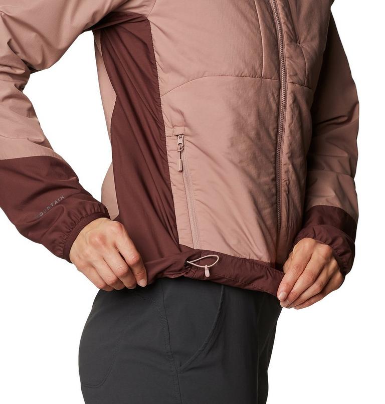 Women's Kor Cirrus Hybrid Hoody, Color: Smoky Quartz, image 5