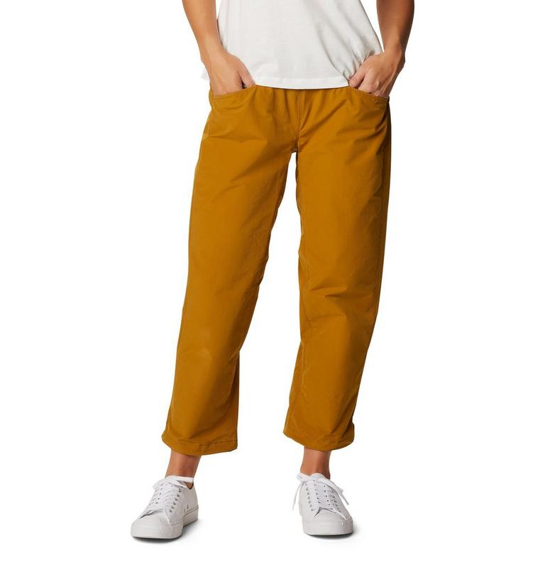 Women's Wondervalley Pant, Color: Olive Gold, image 1