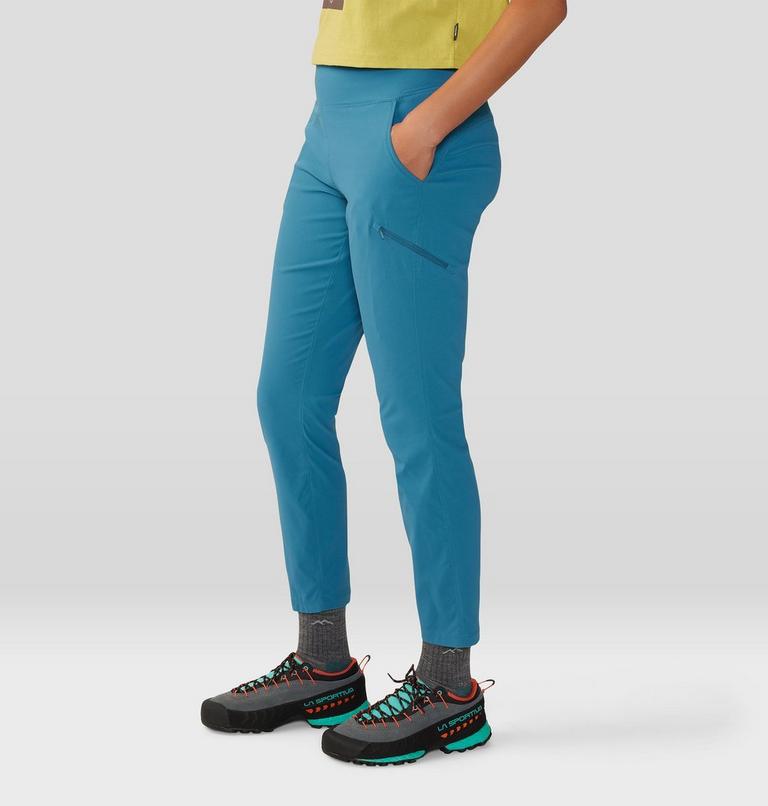 Pantalon longueur chevilles Dynama/2 Femme, Color: Baltic Blue, image 3