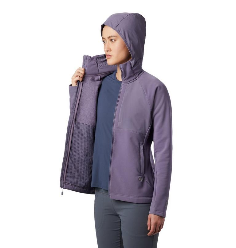 Women's Keele Hoody, Color: Dusted Sky, image 3