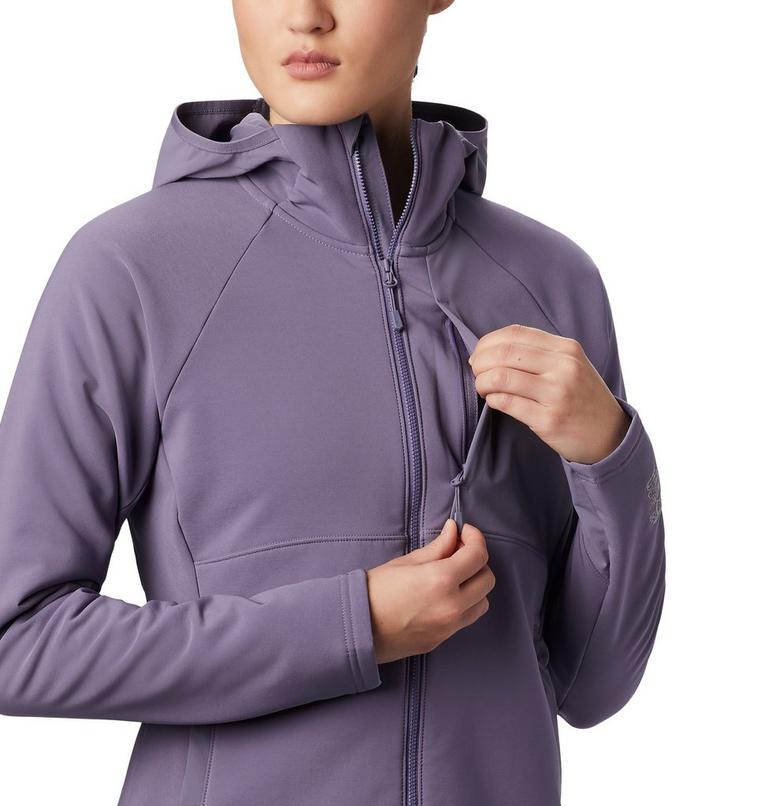 Women's Keele Hoody, Color: Dusted Sky, image 4