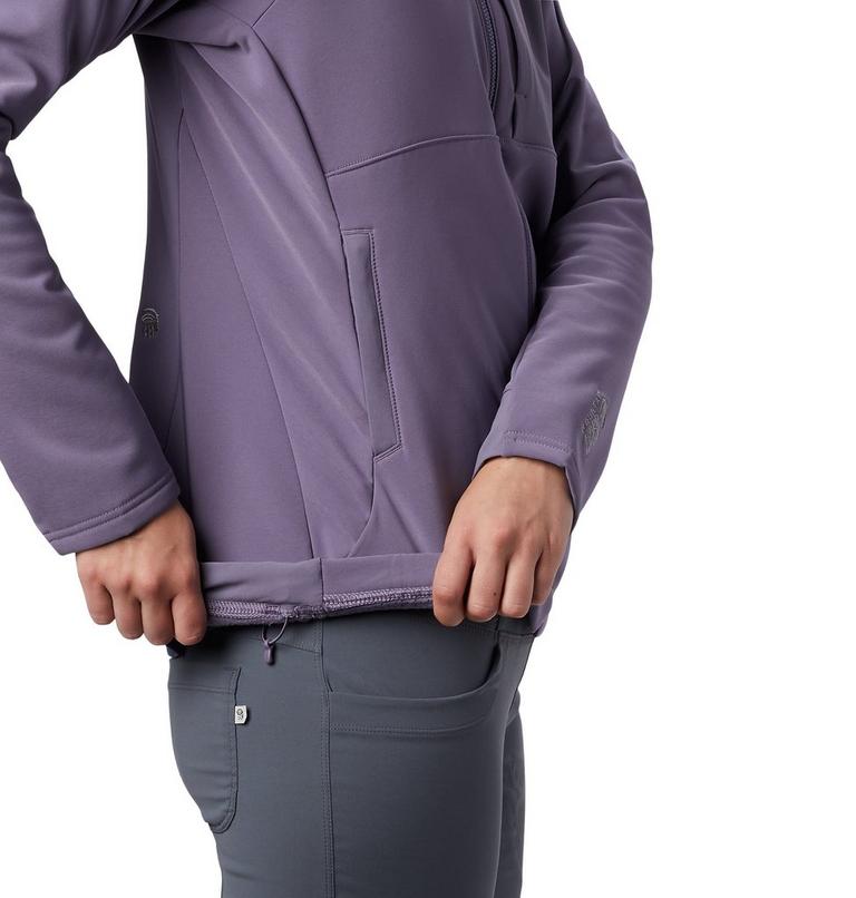 Women's Keele Hoody, Color: Dusted Sky, image 5