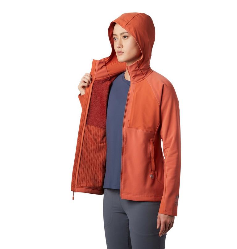 Women's Keele Hoody, Color: Dark Clay, image 3