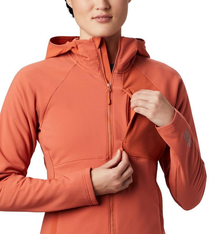 Women's Keele Hoody, Color: Dark Clay, image 4