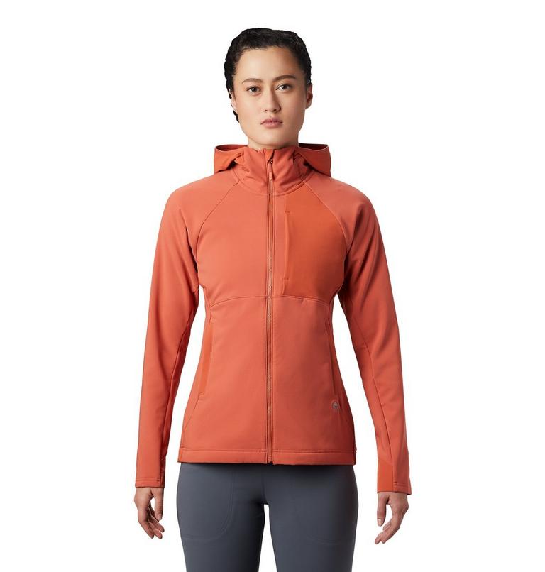 Women's Keele Hoody, Color: Dark Clay, image 1