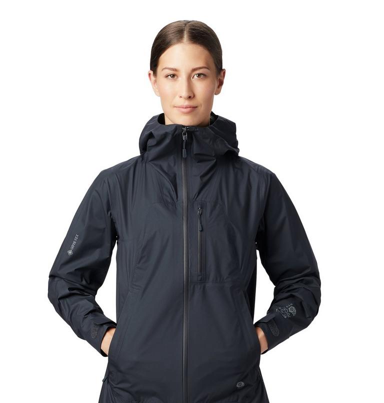 Women's Exposure/2 Gore-Tex Paclite® Plus Jacket, Color: Dark Storm, image 3
