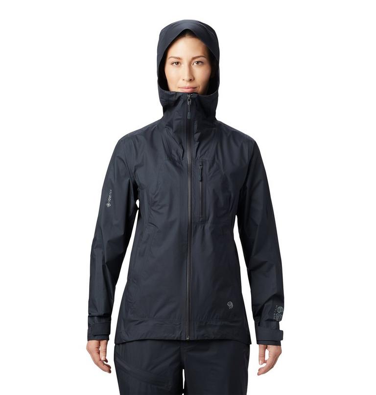Women's Exposure/2 Gore-Tex Paclite® Plus Jacket, Color: Dark Storm, image 1
