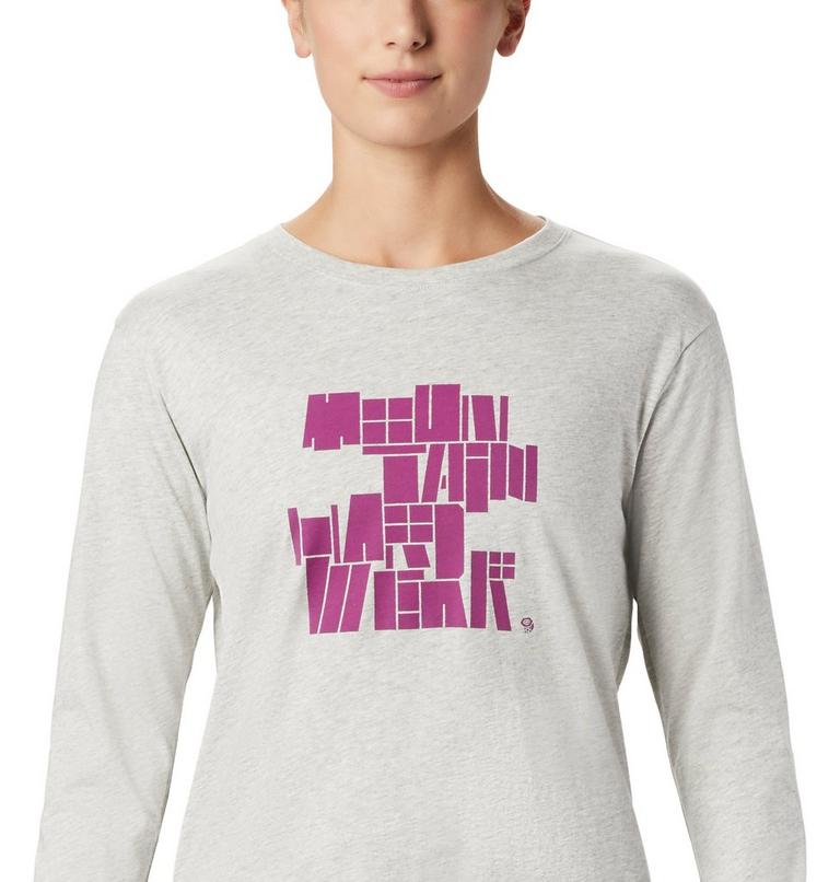 Women's MHW/Tomomi Long Sleeve T-Shirt, Color: Heather Grey, image 4